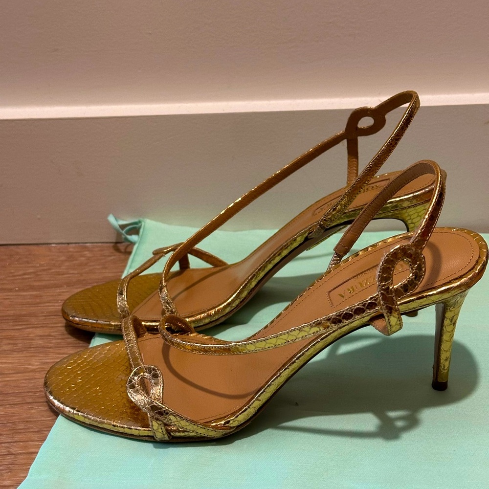 Aquazzura heels size 36